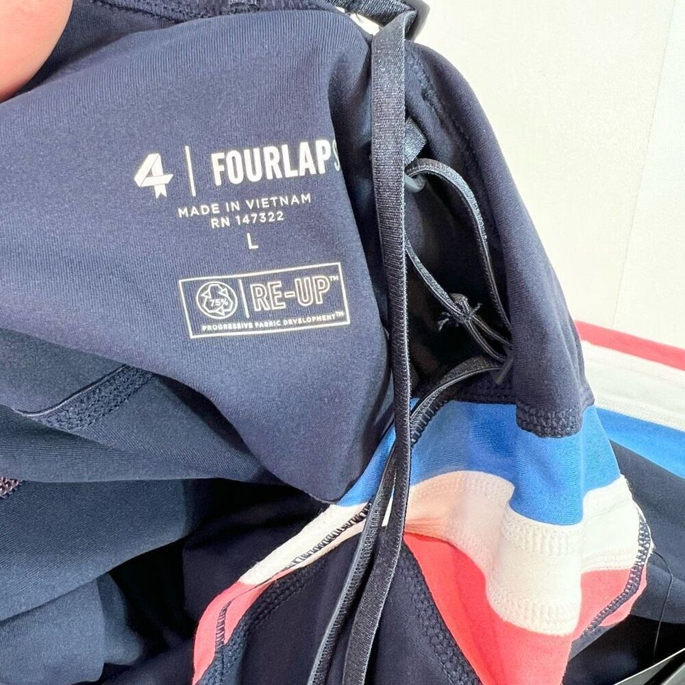 Fourlaps Elevate Training Jumpsuit Large Navy Sco… - image 7